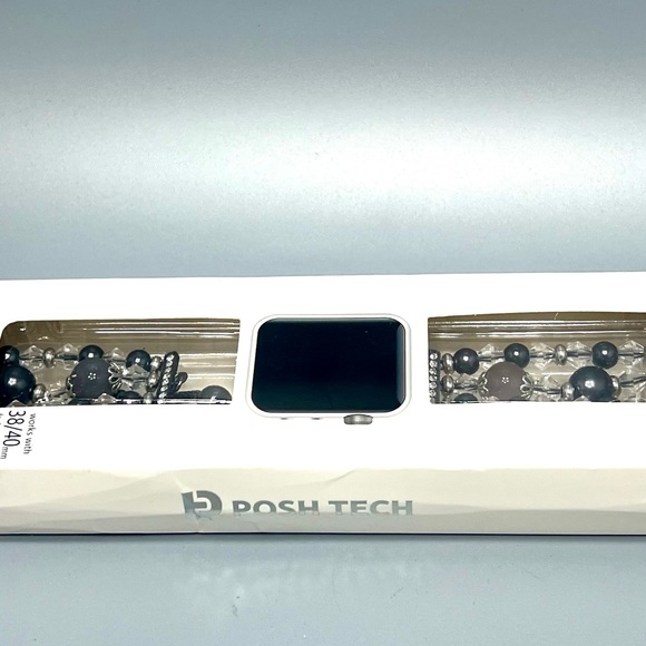 Posh Tech Replacement Adjustable Bolo Bead Apple Watch Strap 38/40MM - Picture 5 of 8